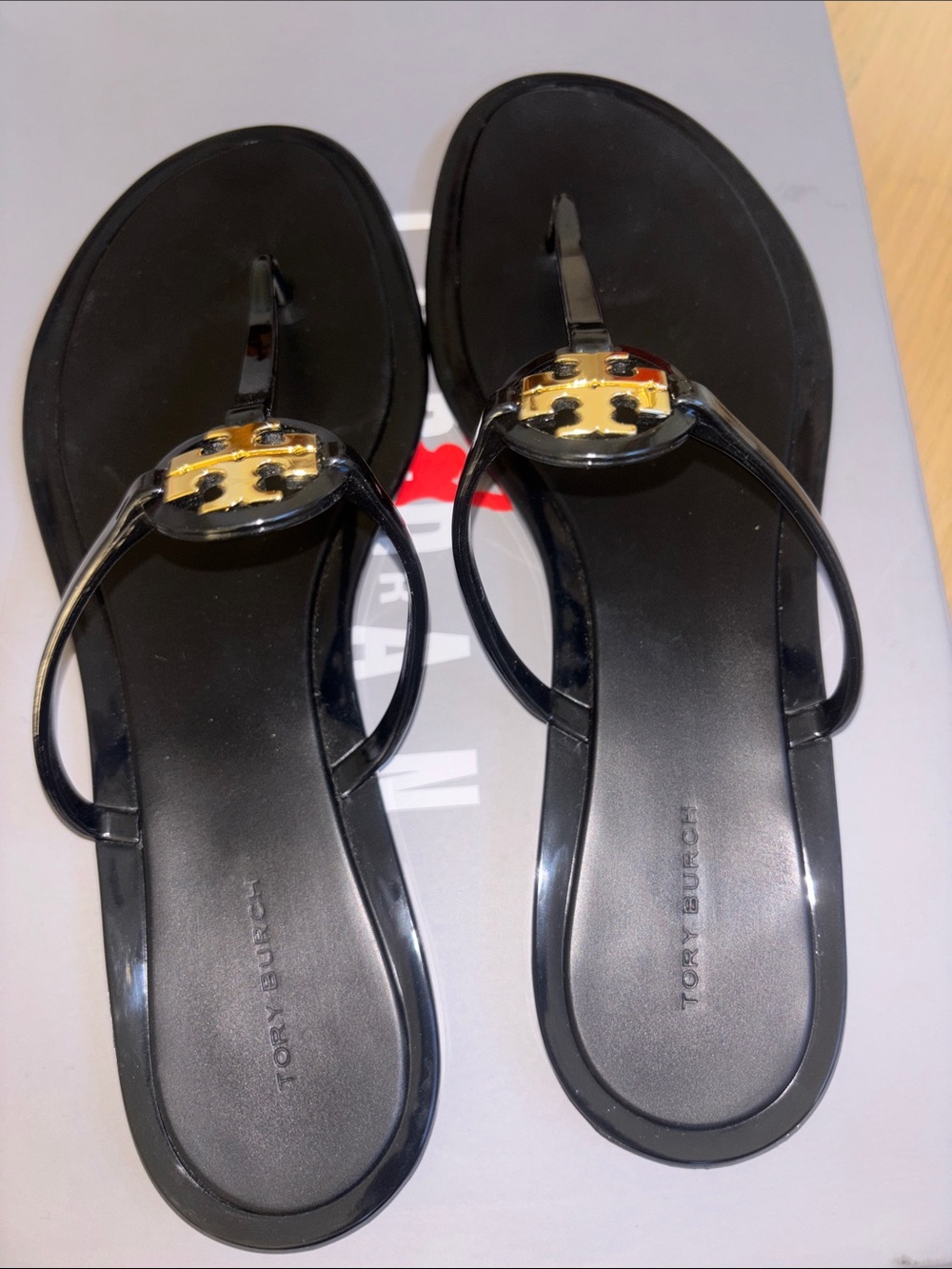 Mini Miller Tory Burch Black Jelly sandal - Picture 4 of 13